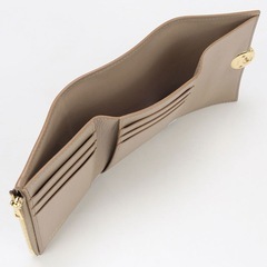 LOEWE 財布 ベージュ 三つ折りの画像