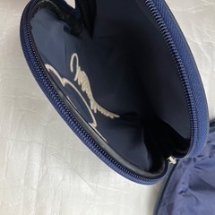【2個セット】ポーチ　ネイビーの画像