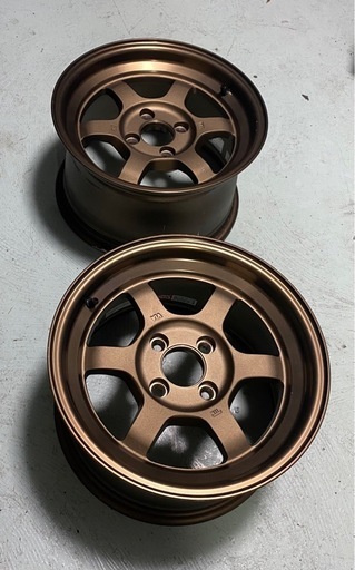 RAYS★TE37V★14x8J+25★PCD100 2本、希少サイズ+25