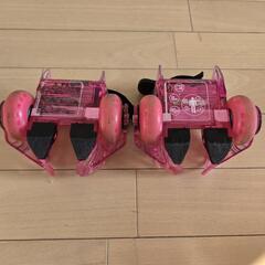 リップスティック　ジェッツ/ローラーシューズ　ピンク　光るの画像