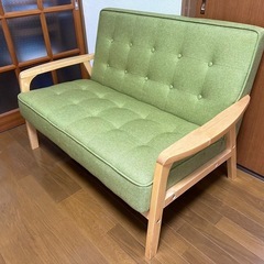 超美品　二人掛けソファの画像