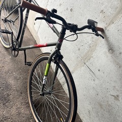 HILAND クロスバイク 700*28C シングルスピード 変速なしの画像