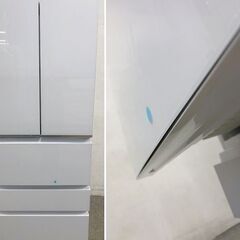 高年式!2024年製! ほぼ未使用 AQUA/アクア 5ドア 冷蔵冷凍庫 507L ガラスドア AQR-TX51P(W) クリアホワイト 中古家電 店頭引取歓迎 uR9984の画像