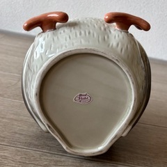 フクロウ　ふくろう　福朗　陶器　キャニスター　小物入れ　クッキーポット　縁起物の画像