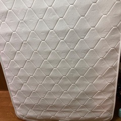 シングルベット　マットレス（スプリング）の画像