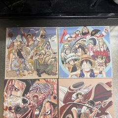 決まりました‼️新品ONE PIECEグラス9個とオマケ4点の画像