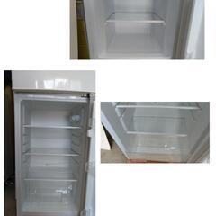 冷蔵庫 138L MAXZEN JR138ML01WH 2019年製の画像