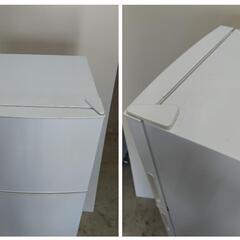 冷蔵庫 138L MAXZEN JR138ML01WH 2019年製の画像