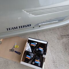 ルーフボックス キャリア  TEAM TERZO 鍵付き TEAM TERZO INTERNATIONALの画像