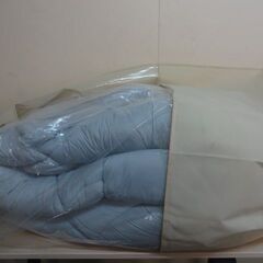  ※取引中/売約済***********　　未使用/新品　訳あり特価　布団セット ダブル 【全部洗える】 三層敷布団 抗菌 防臭 枕 掛敷ふとん 収納ケース カバー付 洗える ホワイト の画像