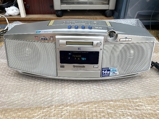 Panasonic DT8 CDラジカセ 送料無料 Panasonic RX-DT8 CDラジカセ パーツ交換 本体分解洗浄