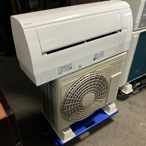 ☆値下げ☆O2508-571 日立 ルームエアコン RAS-WM22NE3 2023年製 リモコンあり 6畳用 中古 ガス残量不明 フィルター清掃必要 取付工事はお客様で手配して下さい