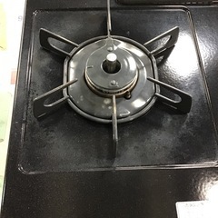 NORITZ     LPガスコンロ　2019年製　2口　中古品　※天板左傷みありの画像