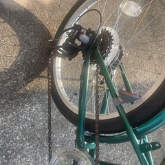 自転車　折りたたみの画像