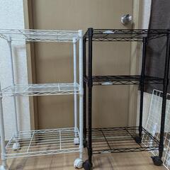スチールラックワゴン×2【取引中】の画像
