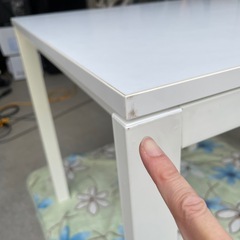 f●■IKEA MELLTORP メルトルプ 正方形 テーブル 2人掛け・75×75×74cmの画像