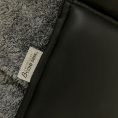【2点セット】クッション　車用　シート レザー調の画像