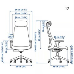 【美品】IKEA MATCHSPEL マッチスペル ゲーミングチェアの画像
