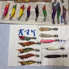 白イカ用餌木の画像