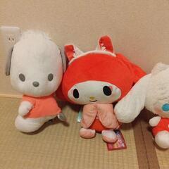 バラ売り可能サンリオぬいぐるみまとめの画像