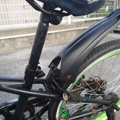 自転車　22インチ　ギアチェンジ付き　子供用の画像