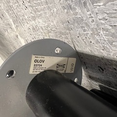IKEA OLOV テーブル脚伸縮式　ブラックx４ の画像