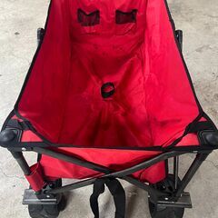 ★特価★DABADA キャリーワゴン レッド  キャリーカート  キャンプ BBQ アウトドア の画像