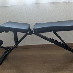 トレーニング用ベンチ＆可変ダンベルのセットの画像
