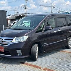 月々２万円～　自社ローン歓迎　セレナＨＶ ☆８人乗り　タイヤ新品☆の画像