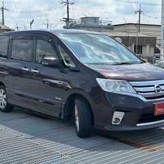 月々２万円～　自社ローン歓迎　セレナＨＶ ☆８人乗り　タイヤ新品☆の画像
