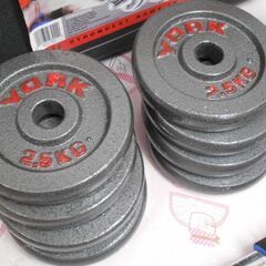 ♪YORK ダンベルセット 30kg♪の画像