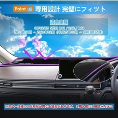【新品未開封】 ホンダ オデッセイ 5代目 RC1/RC2/RC4に適用  ダッシュボードマット Odyssey専用設計 UVカット 断熱フランネル ダッシュボードカバー 反射軽減 滑り止め仕様 ダッシュボード 保護マット 簡単取付 インテリア保護の画像