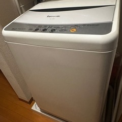 　【8/23午前中まで】パナソニック　洗濯機　5kgの画像