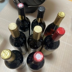 果実酒　ワイン　8本セットの画像