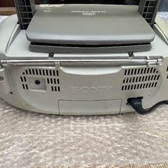 SONY CDラジカセ　グレーの画像