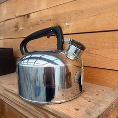 ピーピーケトル 笛吹きケトル やかん 1L ステンレス 調理器具  キッチンの画像