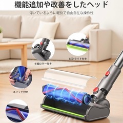 【新品未開封】ダイソン SV18 交換用モーターヘッド | V12 Detect Slim/Digital Slim/SV18/SV20/SV30/SV46 互換 | LEDダスト検知機能搭載 | カーペット・畳・フローリング対応 | 純正同等品 dysonの画像