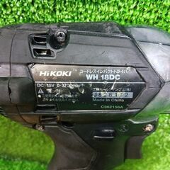 HiKOKI WH18DC コードレスインパクトドライバー バッテリー1個付き【市川行徳店】【店頭取引限定】【中古】管理番号：ITW1QEMCEB40の画像