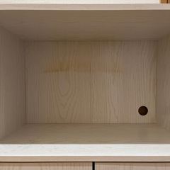キッチン収納棚  扉付きラック キッチンラック キャビネットの画像