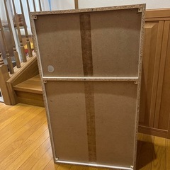 キッチン収納棚  扉付きラック キッチンラック キャビネットの画像