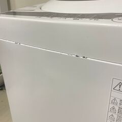  24905  一人暮らし洗濯機　風乾燥 TOSHIBA 2021年製 5.0kg ◆大阪市内・東大阪市他 6,000円以上ご購入で無料配達いたします！◆ ※高槻・枚方方面◆西宮・尼崎方面◆生駒方面　それぞれ条件付き無料配送あり！            の画像