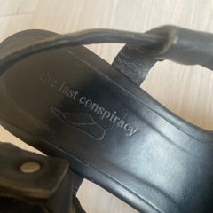 スイスハンドメイドブランドthe last conspiracy サンダルの画像