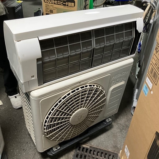 ☆値下げ☆O2508-575 日立 ルームエアコン RAS-WM28HE6 2018年製 リモコンあり 10畳用 中古 ガス残量不明 フィルター清掃必要 取付工事はお客様で手配してください