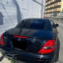 ベンツSLKオープンカーの画像