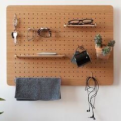 シナ合板有孔ボードの　6㎜　DIYに活用してください！の画像