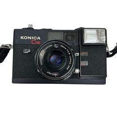 186000 現状品 KONICAMINOLTA コニカミノルタ フィルムカメラ C35  ブラック コンパクトカメラ [241210HM270005]の画像