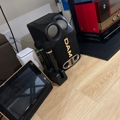 カラオケ　DAM本体マイクスピーカーの画像