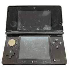186000 現状品 任天堂 ／ Nintendo ニンテンドー ニンテンドー3DS CTR-001  ブラック [240208HM210237]の画像