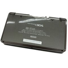 186000 現状品 任天堂 ／ Nintendo ニンテンドー ニンテンドー3DS CTR-001  ブラック [240208HM210237]の画像