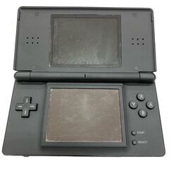 186000 現状品 Nintendo 任天堂 ニンテンドーDS Nintendo DS Lite USG-001  黒  アクアブルー 2点まとめ売り [241203HM060060]の画像